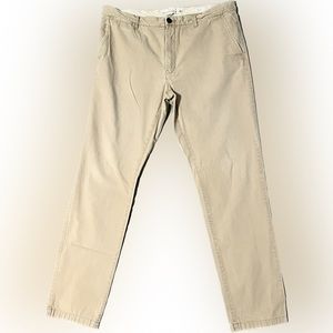 H&M Khaki Slim Pants, 38x32